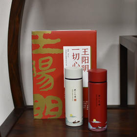 羽诗制造出品 阳明心学套装口袋杯《王阳明一切心法》书籍组合阳明心学元素文创礼盒