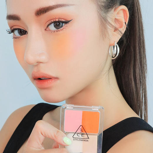 【中欧班列精选】3CE全新升级双色显色渐变腮红5g 商品图0