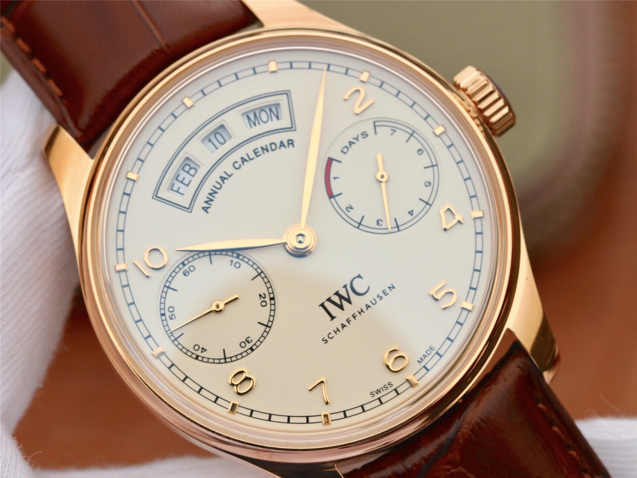 万国万年历表 zf厂万国葡萄牙万年历iw503504