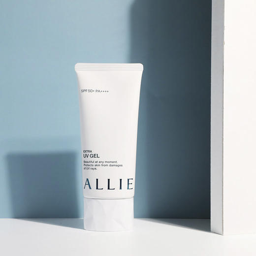 日本allie嘉娜宝防晒霜绿色面部防晒倍护水凝乳隔离防水防汗SPF50 商品图0