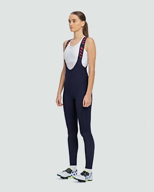 MAAP 女士 Apex Deep Winter Tight Navy 冬季加绒骑行长裤 商品图0