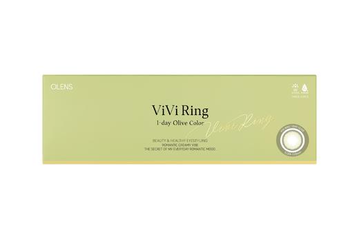 OLENS 日抛美瞳  viviring小鹿抹茶绿 商品图6