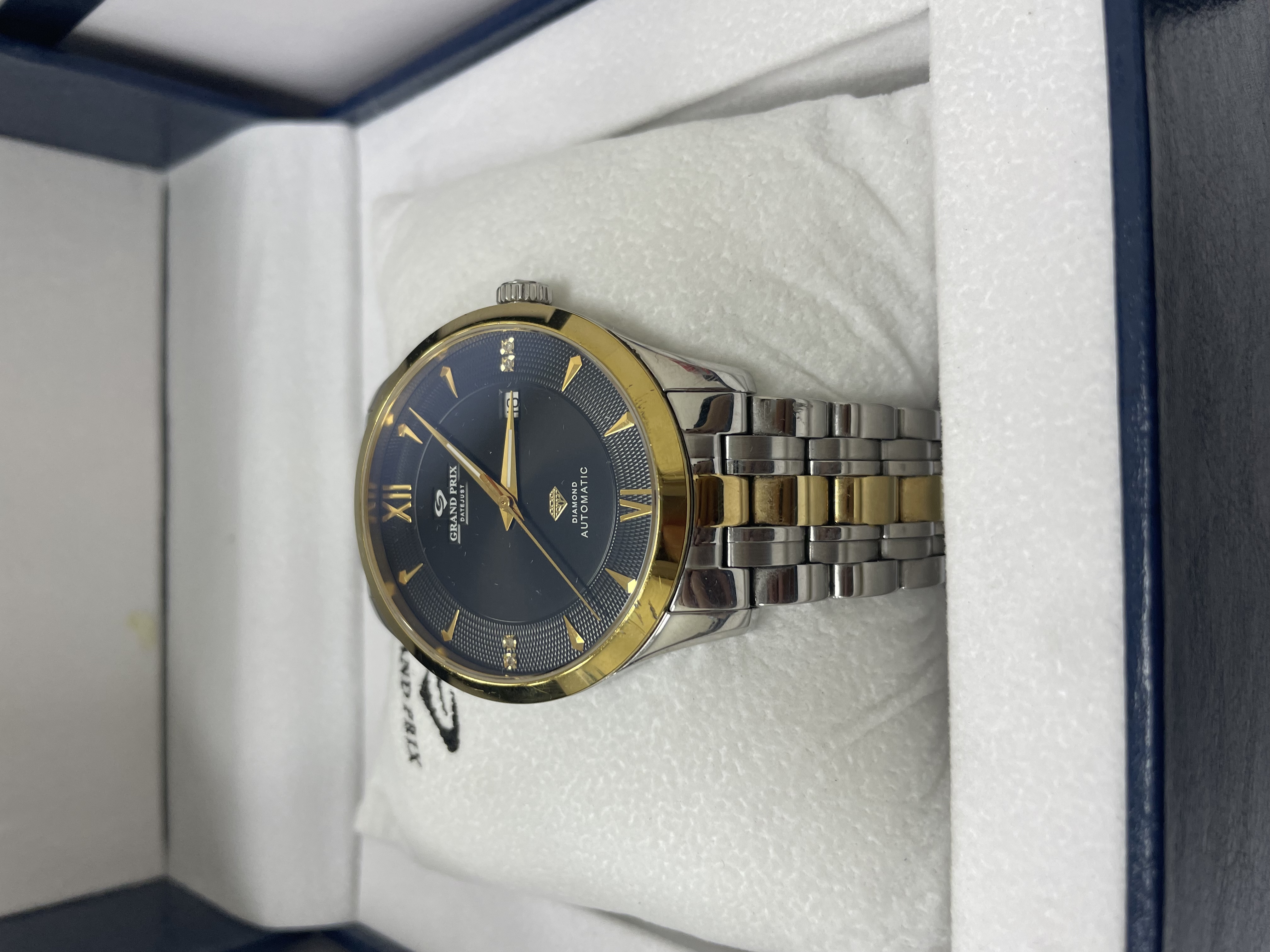 99066g--cat 格林grand prix瑞士全自动机械手表男士镂空手表防水礼盒