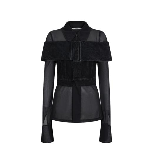 拼接修身短外套——EVENING2022春夏 新品上市 商品图2