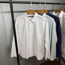 清仓特价 日单激光切割无缝压胶宽松短款衬衫