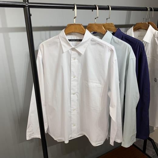 清仓特价 日单激光切割无缝压胶宽松短款衬衫 商品图0