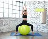 【加厚防爆款】送打气工具 大号瑜伽球健身球  户内运动平衡瑜珈球 -健康瑜伽 商品缩略图1