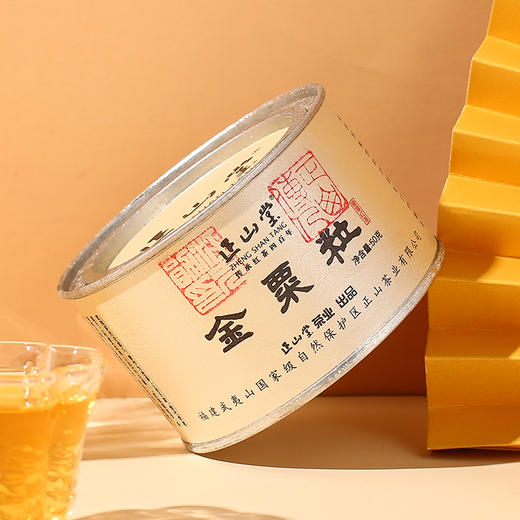 正山堂 金粟粒 红茶茶叶花果香骏眉工艺五大产区罐装50g 商品图5