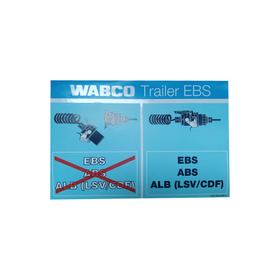 TEBS电源标签威伯科WABCO8130000083（包邮）