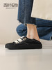 西村名物2022春季新款魔术贴韩版潮女鞋平底搭扣懒人鞋板鞋18581 商品缩略图0