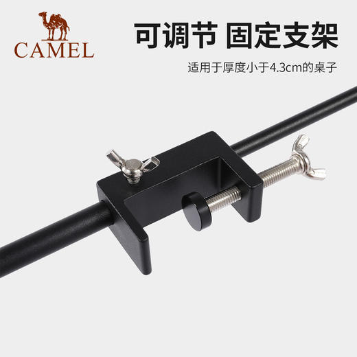 骆驼便携折叠野营灯架铝合金小灯杆露营烧烤灯具支架夜钓折叠灯架 A2S31F102 商品图1