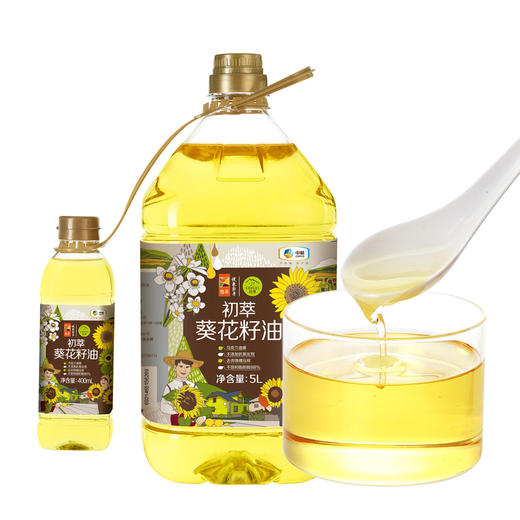 中粮初萃 食用油 一级物理压榨葵花籽油  乌克兰油葵 商品图8