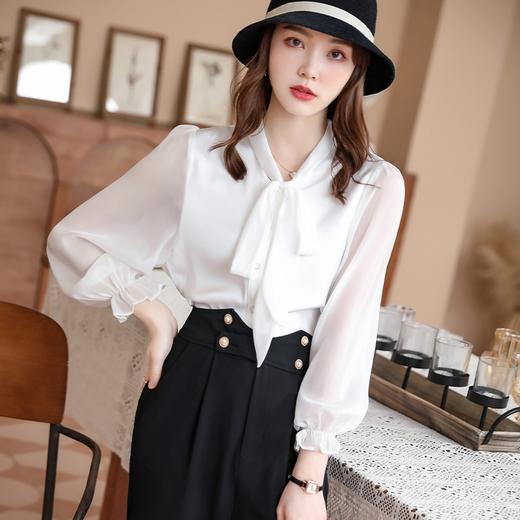 设计感小众别致上衣女春夏季2022年新款宽松百搭 商品图2