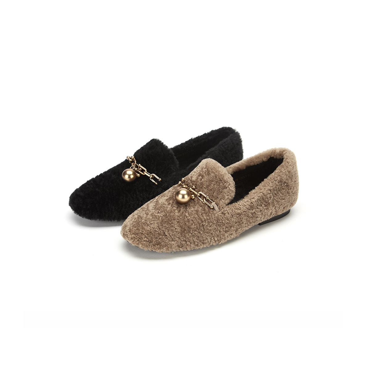 西村名物冬季新款羊毛可爱毛毛鞋X20CM32771