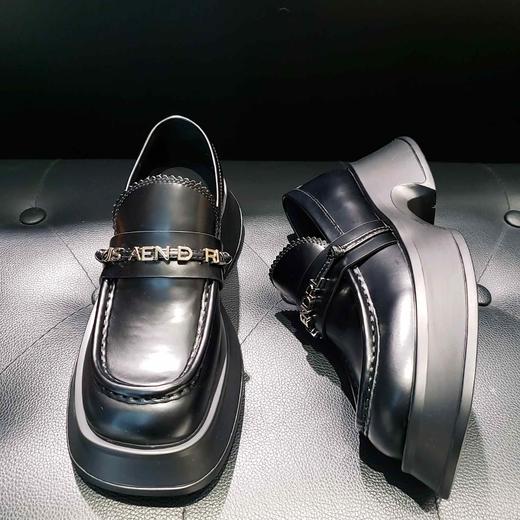 LFGJ 6141 设计师款造型底字母条乐福鞋 商品图2