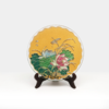 【彼达思】雅琅晶荷塘月色蜻荷雕刻艺术盘 直径175mm 商品缩略图0