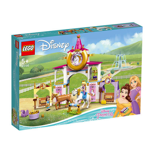 乐高贝儿和长发公主的皇家马厩43195 商品图0