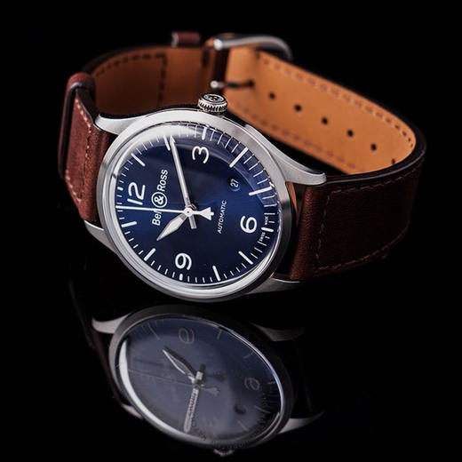 Bell & Ross 柏莱士 VINTAGE 系列 BRV192-BLU-ST/SCA 腕表 商品图2