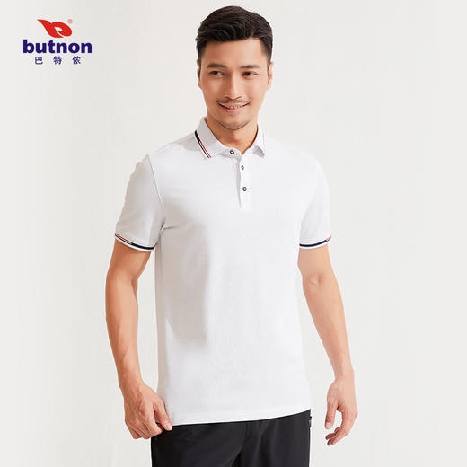 M2103巴特侬butnon 运动t恤男夏季新款polo衫半袖短袖休闲运动服 商品图1