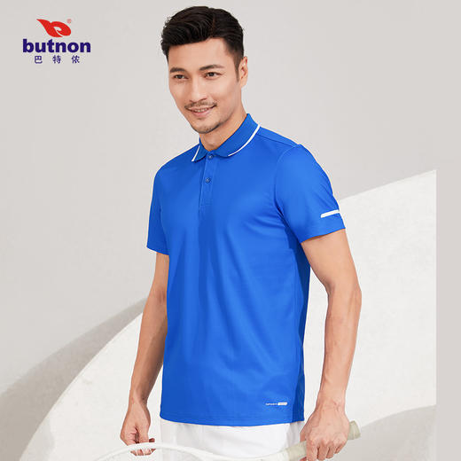 M2105巴特侬butnon男士休闲运动polo针织短袖用透气 商品图8