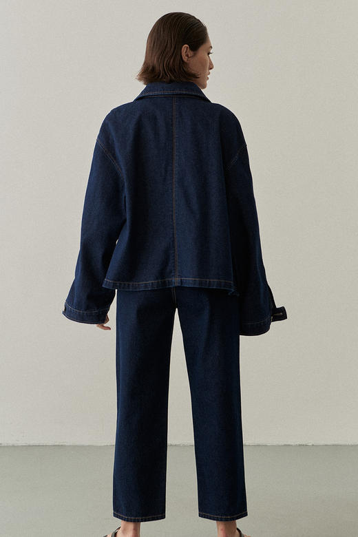 Viktoria Chan | SS22080 Nova jeans jacket [牛仔外套夹克 蓝 ] 商品图5