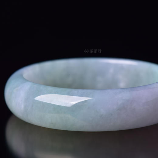 【凌波】绿+紫细腻圆镯-SZ310067 商品图2