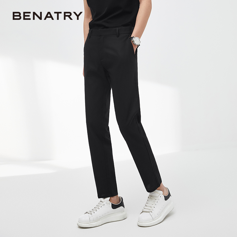 贝纳川薄款男士休闲裤潮牌潮流裤ECY232010402