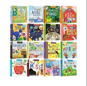 英文原版 Hello World 你好科学小世界 16册套装 纸板书 幼儿STEM启蒙图画书 儿童启蒙认知科普百科书 亲子共读绘本