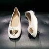 LFGJ 13004 真皮方头方扣平底女鞋 商品缩略图8