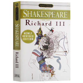 理查三世 英文原版 Richard III 英文版 Shakespeare 莎士比亚经典戏剧 英国历史剧 获奖电影剧本 进口文学书籍