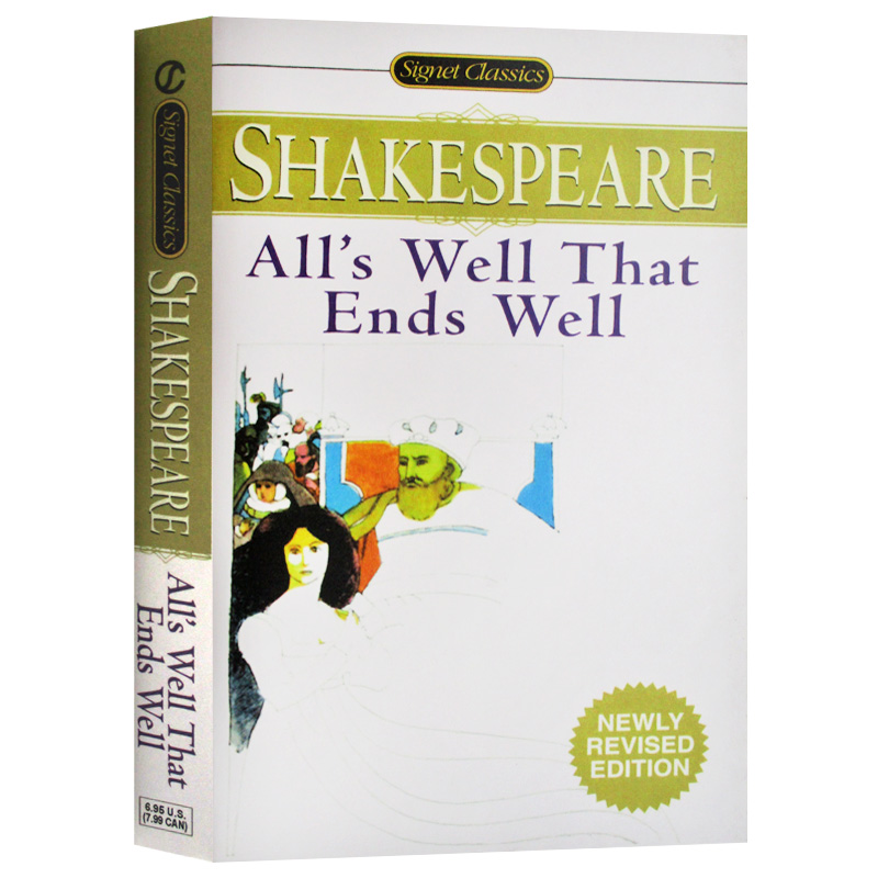 正版 终成眷属 英文原版 All’s Well That Ends Well 莎士比亚戏剧集 Shakespeare 经典喜剧 英文版进口书