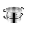 【自营】 爱仕达 不锈钢双层蒸锅 JX1526 26cm 商品缩略图1