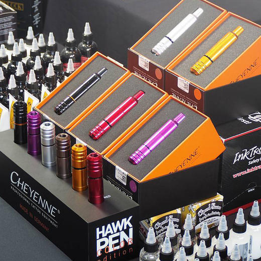 夏安马达机纹身笔机器材刺青工具惊蛰专业割线打雾机一体德国进口 商品图4