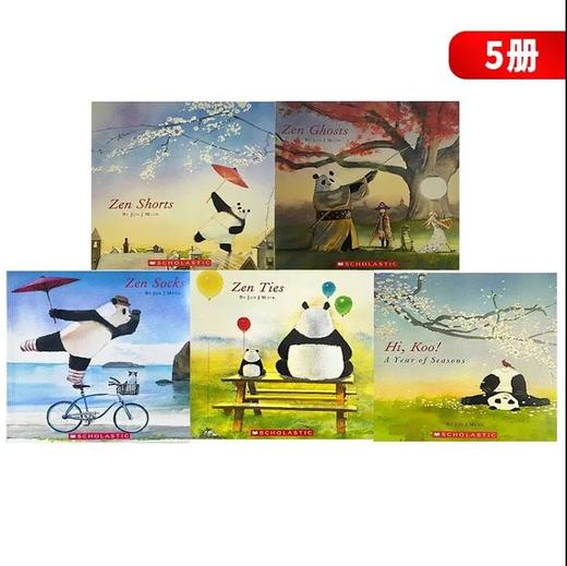 英文原版 禅的故事 5册合售 Zen Shorts/Zen Ghosts/Zen Socks/Zen Ties/Hi Koo 凯迪克奖系列 寓言 商品图0