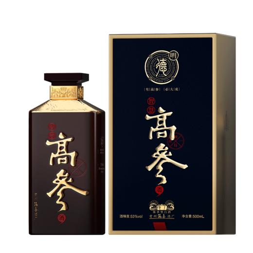 【2021年好日期】筑春高端 高参酒·明德 53度 500ml 酱香型高度白酒 500ml 单瓶装 商品图2