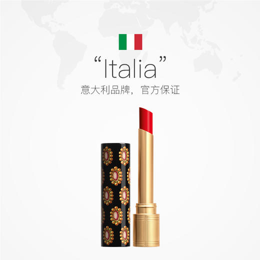 【中欧班列精选】Gucci/古驰倾色琉光唇膏 口红1.8g/支  细管 商品图3