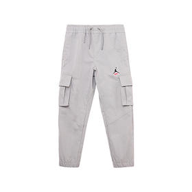 AIR JORDAN乔丹AJ童装春新品男童简约百搭工装长裤JD2212023