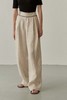 Viktoria Chan | SS22070 Chase trimmed trousers [长裤 浅米] 商品缩略图0