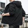 【新款上市！潮男时尚百搭~】男士外套2023春秋季新款韩版潮流修身衣服帅气棒球服男装休闲夹克男运动连帽衫百搭外穿外套 商品缩略图3