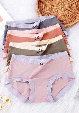 MH竹纤维女士蚕丝养护内裤32935