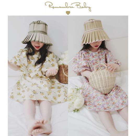 现货 / COVENT GARDEN & CHEQUERED ROSE | 英国百年品牌LIBERTY面料制 泡泡袖度假连衣裙 商品图0