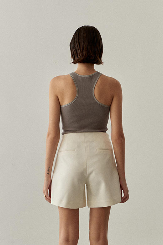 Viktoria Chan | SS22092 Nova short white [短裤 白 ] 商品图4