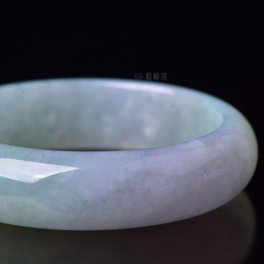 【凌波】绿+紫细腻圆镯-SZ310067 商品图3