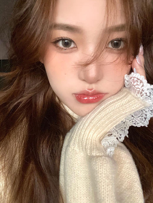 【年抛】月光白茶sugarplum糖豆  | 中直径14.2 着色13.4  | 【同品牌多副美瞳更划算，选款色板在详情页内】，亚麻灰色美瞳 商品图9