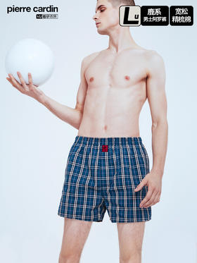 【父亲节专享】皮尔卡丹男士阿罗裤男宽松大码短裤头外穿外出吸汗家居睡裤沙滩裤