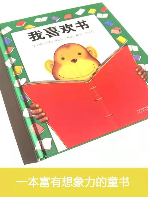 《我喜欢书》儿童绘本图画书 商品图5