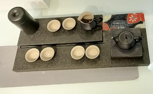 【彼达思】陆宝石头刺绣茶盘 商品图0