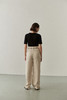 Viktoria Chan | SS22070 Chase trimmed trousers [长裤 浅米] 商品缩略图1