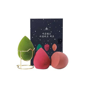 【韩国进口】韩国尔木萄美妆蛋套盒3个/盒