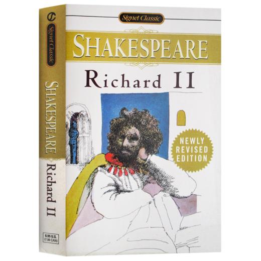 正版 理查二世 英文原版 Richard II 英文版 Shakespeare 莎士比亚经典戏剧 英国历史剧 BBC空王冠系列 进口书 商品图2